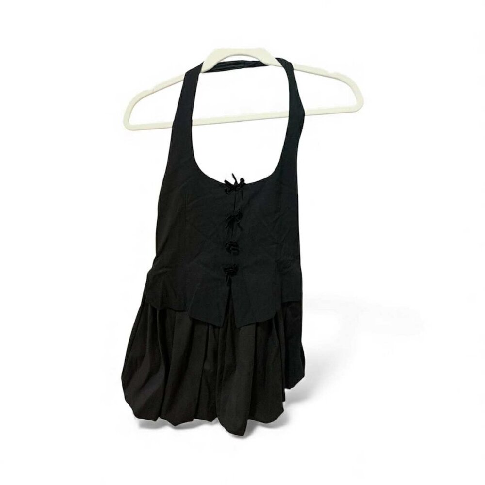Zara  Bubble Halter  Dress